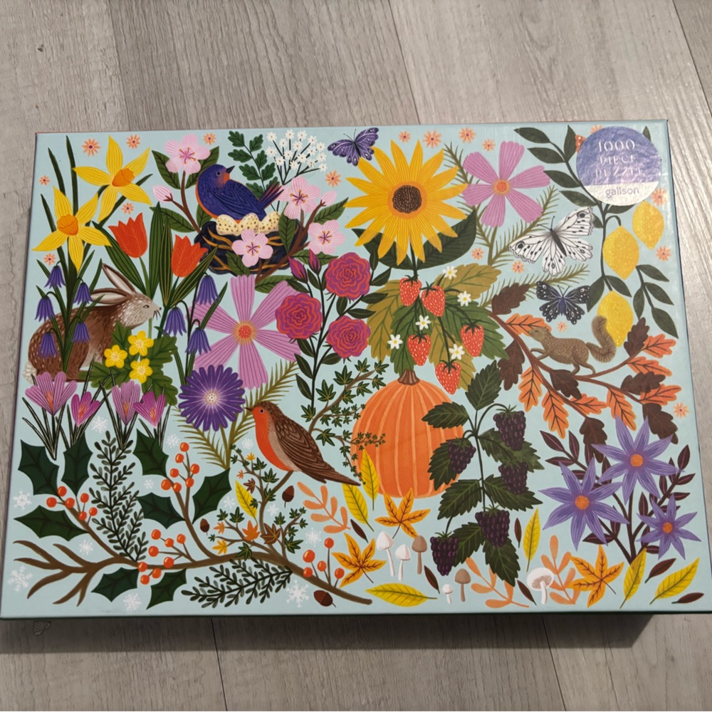 Galison Seasons in Bloom 1000 piece Puzzle